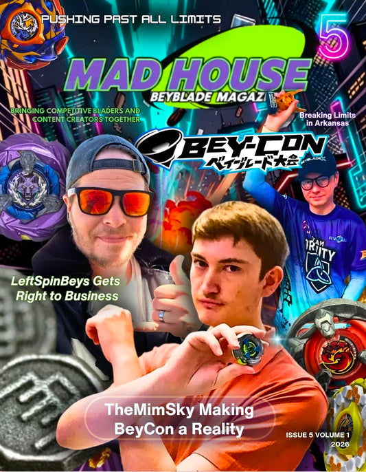 PRINT - Issue #5 Mad House Beyblade Magazine 2026