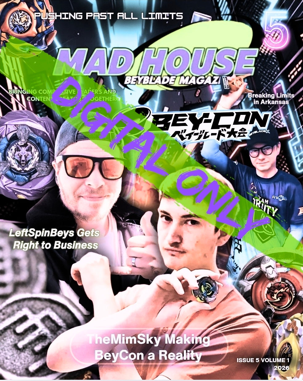 DIGITAL - Mad House Beyblade Magazine Issue 5